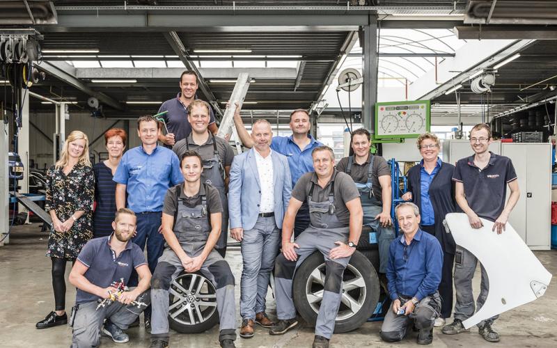 Het team van Bosch Car Service Wijnand’s in Bunschoten